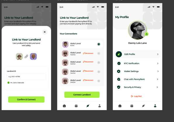 Two bedroom flat with personal toilet in each room